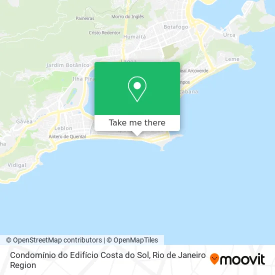 Condomínio do Edifício Costa do Sol map