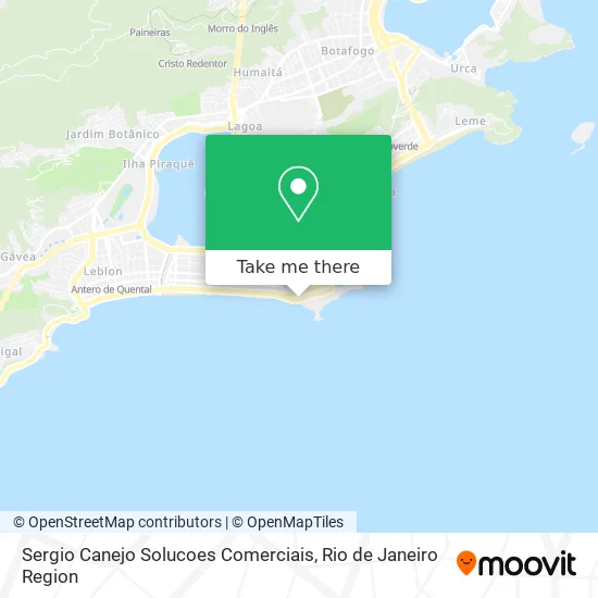 Sergio Canejo Solucoes Comerciais map