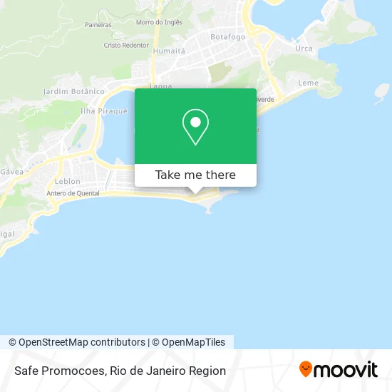 Safe Promocoes map