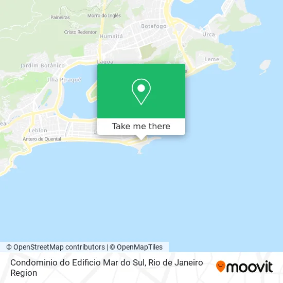 Condominio do Edificio Mar do Sul map