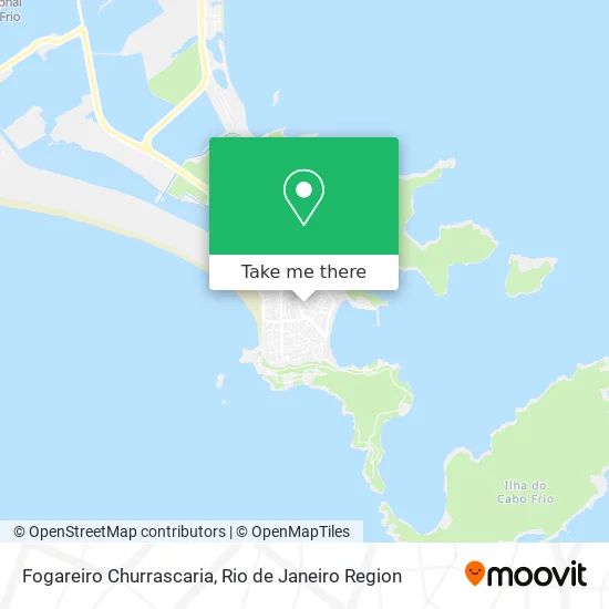 Fogareiro Churrascaria map