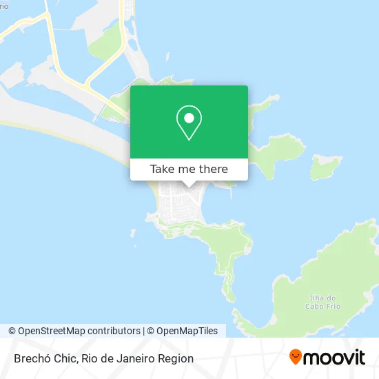 Brechó Chic map