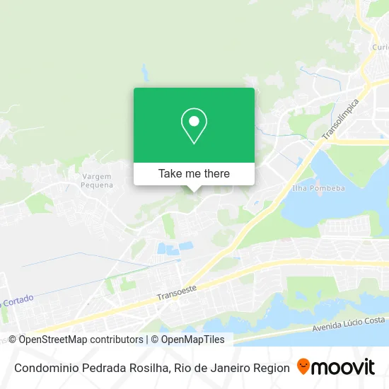Condominio Pedrada Rosilha map