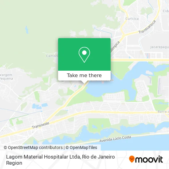 Lagom Material Hospitalar Ltda map