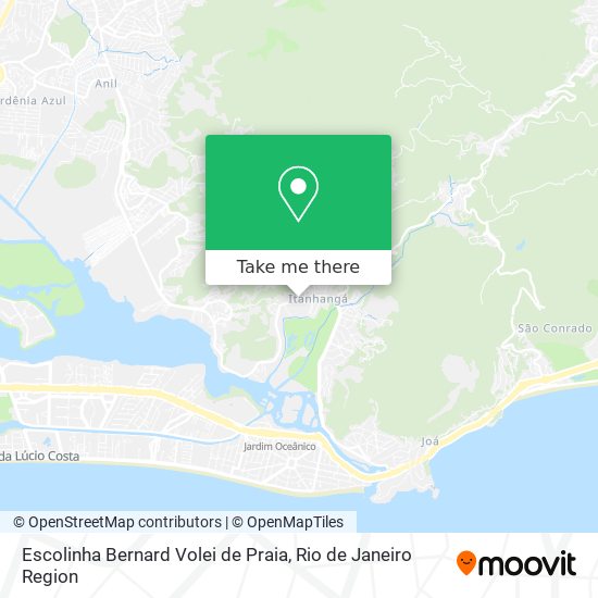 Escolinha Bernard Volei de Praia map