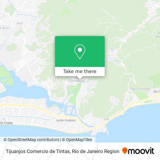 Tijuanjos Comercio de Tintas map