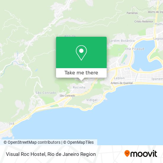 Visual Roc Hostel map