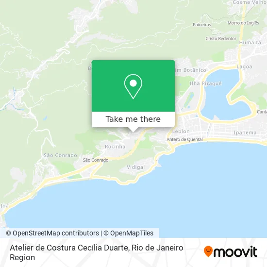 Atelier de Costura Cecília Duarte map