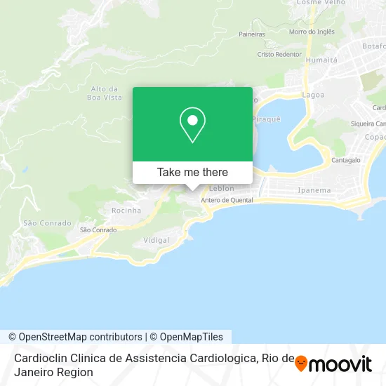 Cardioclin Clinica de Assistencia Cardiologica map
