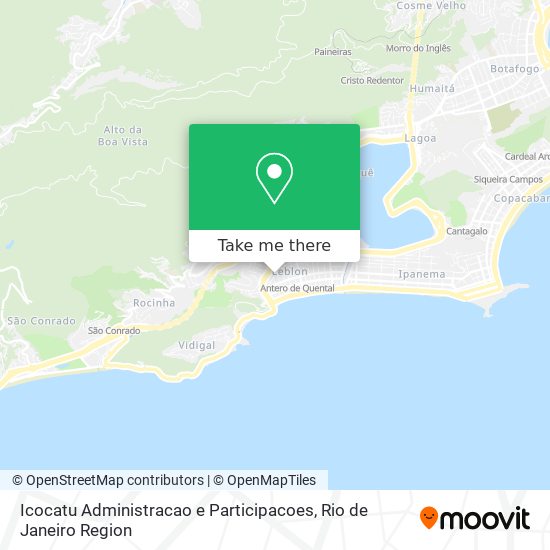 Icocatu Administracao e Participacoes map