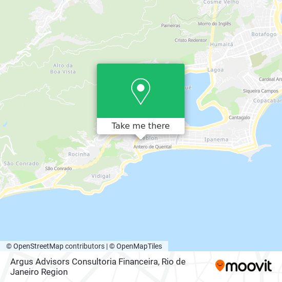 Argus Advisors Consultoria Financeira map