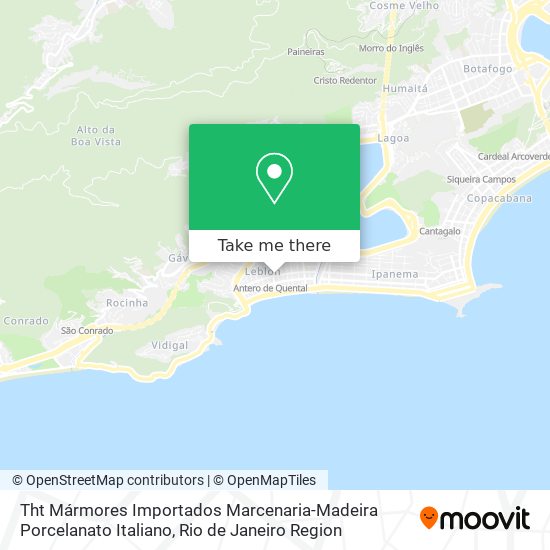 Tht Mármores Importados Marcenaria-Madeira Porcelanato Italiano map