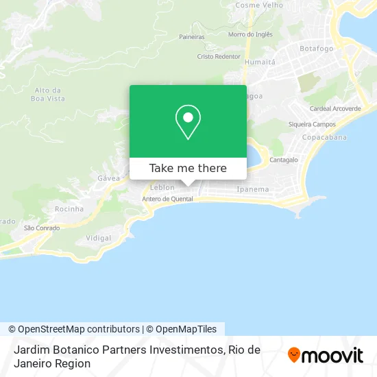 Jardim Botanico Partners Investimentos map