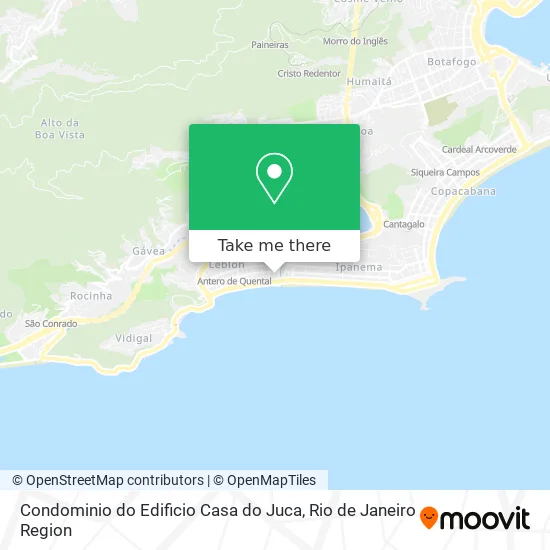 Condominio do Edificio Casa do Juca map