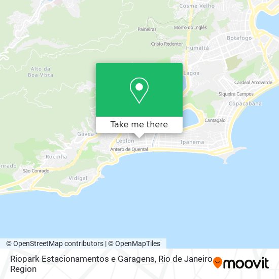 Riopark Estacionamentos e Garagens map