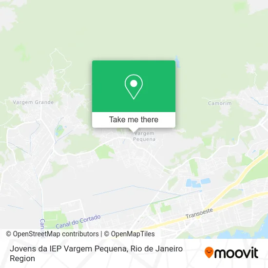 Jovens da IEP Vargem Pequena map