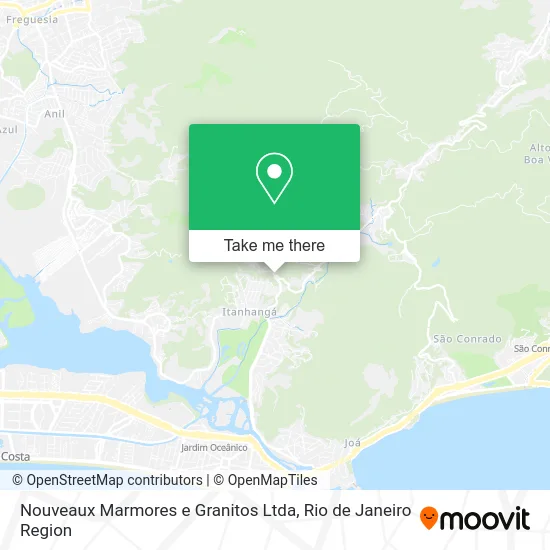 Nouveaux Marmores e Granitos Ltda map