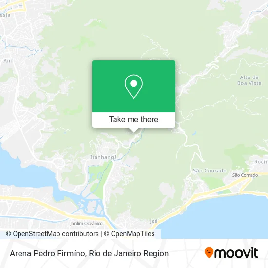 Arena Pedro Firmíno map