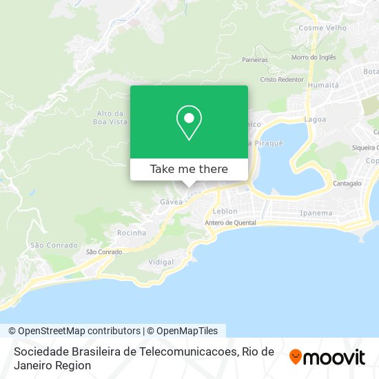 Mapa Sociedade Brasileira de Telecomunicacoes