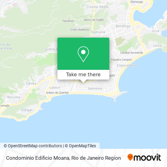 Condominio Edificio Moana map