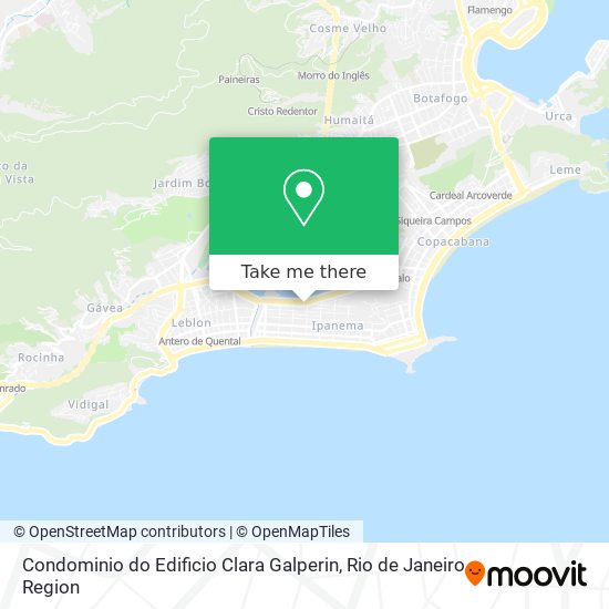 Condominio do Edificio Clara Galperin map