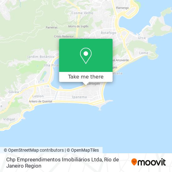 Chp Empreendimentos Imobiliários Ltda map