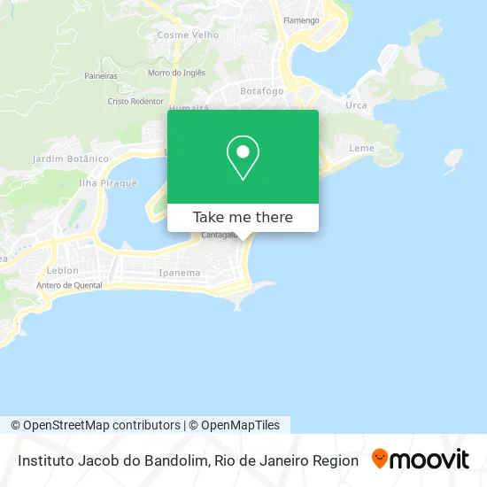 Instituto Jacob do Bandolim map