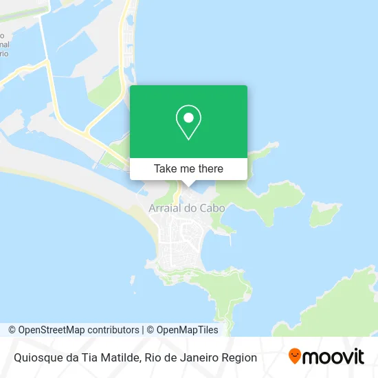 Quiosque da Tia Matilde map