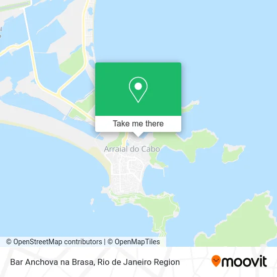 Bar Anchova na Brasa map