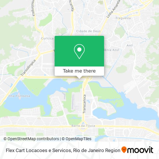 Flex Cart Locacoes e Servicos map