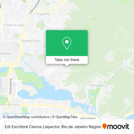 Edi Escritora Clarice Lispector map