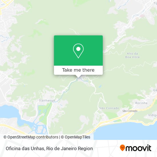 Mapa Oficina das Unhas