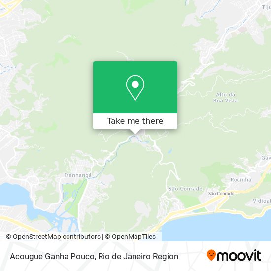 Acougue Ganha Pouco map