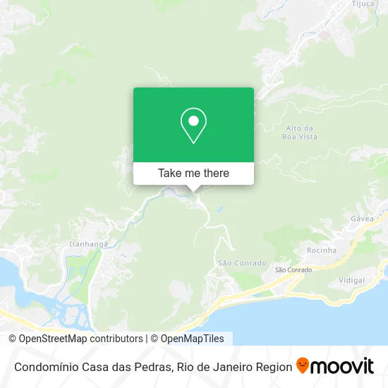 Condomínio Casa das Pedras map