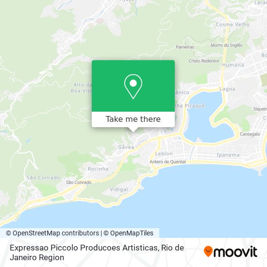 Expressao Piccolo Producoes Artisticas map