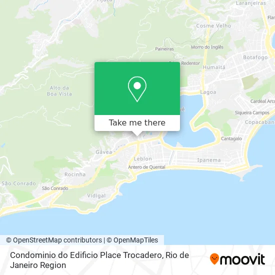 Condominio do Edificio Place Trocadero map