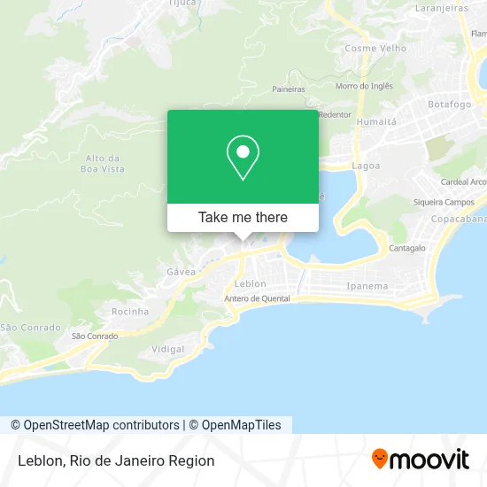 Leblon map