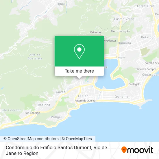Condominio do Edificio Santos Dumont map