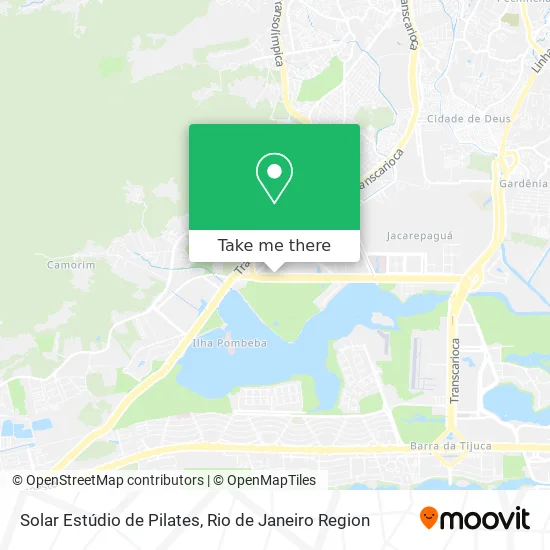 Solar Estúdio de Pilates map