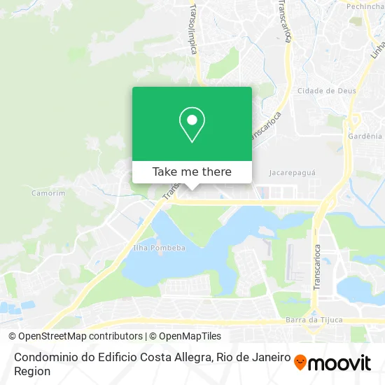 Condominio do Edificio Costa Allegra map