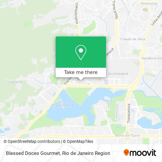 Blessed Doces Gourmet map