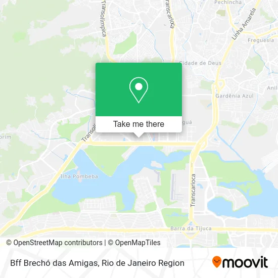 Bff Brechó das Amigas map