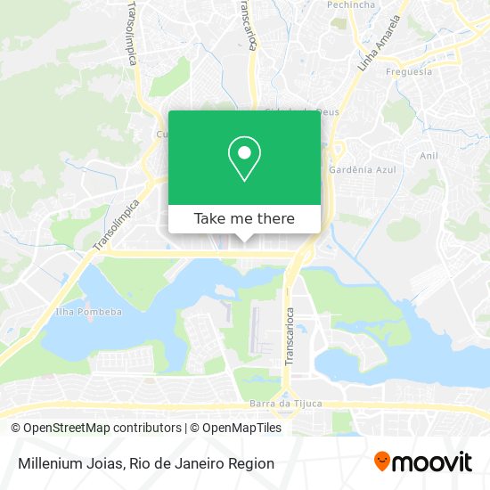 Millenium Joias map