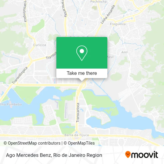 Ago Mercedes Benz map