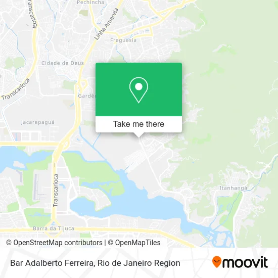 Bar Adalberto Ferreira map