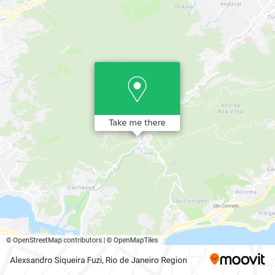 Alexsandro Siqueira Fuzi map