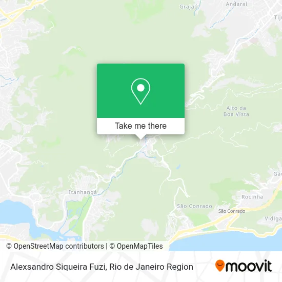 Alexsandro Siqueira Fuzi map