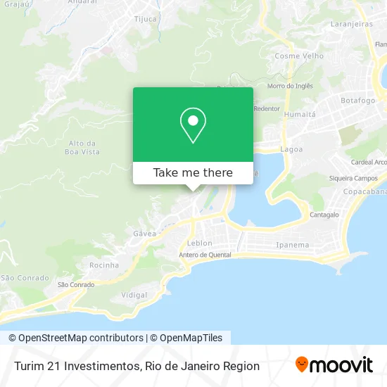 Turim 21 Investimentos map