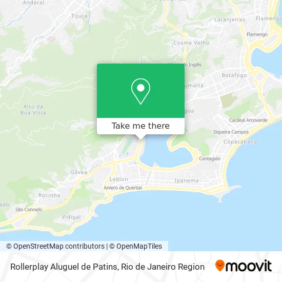 Rollerplay Aluguel de Patins map