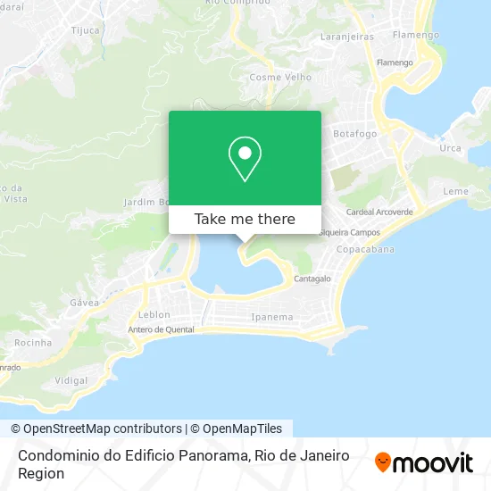 Condominio do Edificio Panorama map